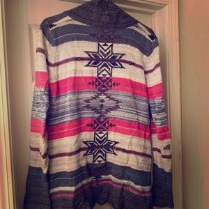 Cozy, Tribal cardigan